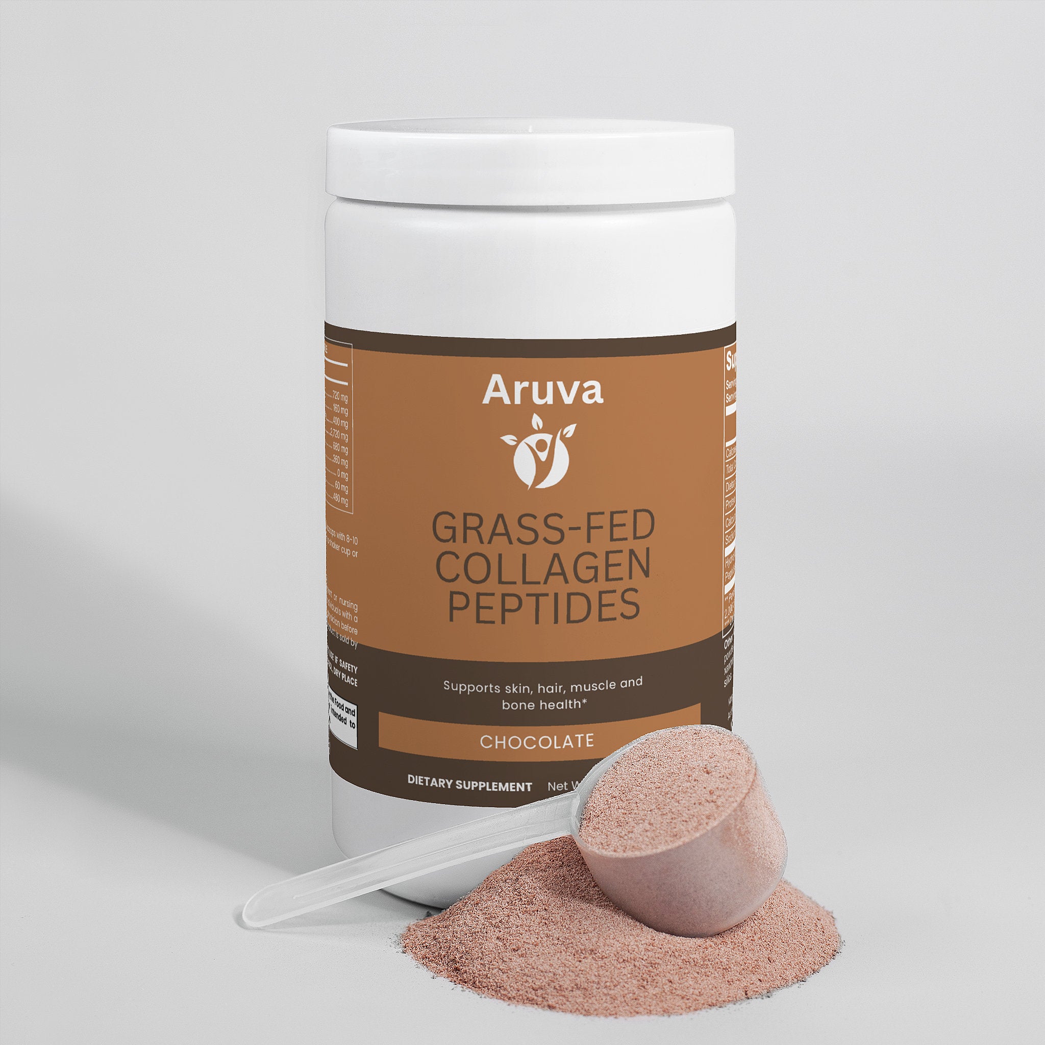 Grass-Fed Collagen Peptides Powder (Chocolate)