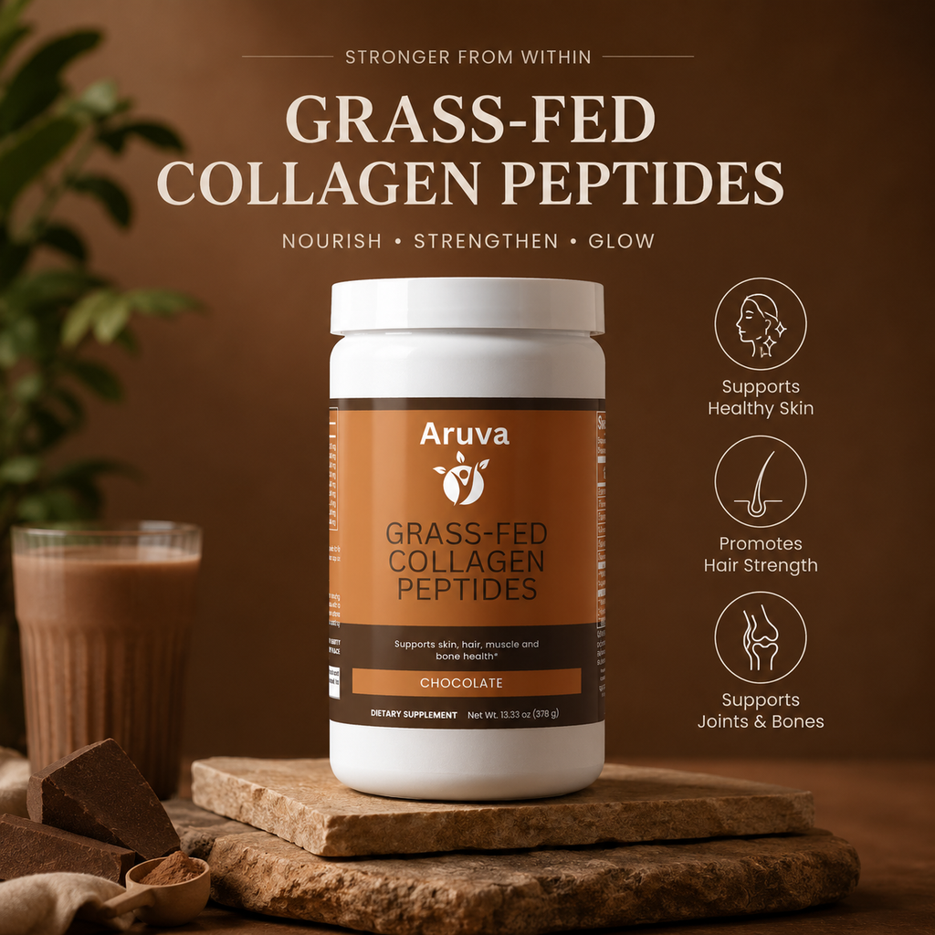 Grass-Fed Collagen Peptides Powder (Chocolate)