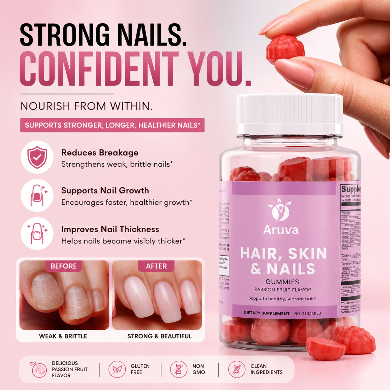 Hair, Skin & Nails Gummies