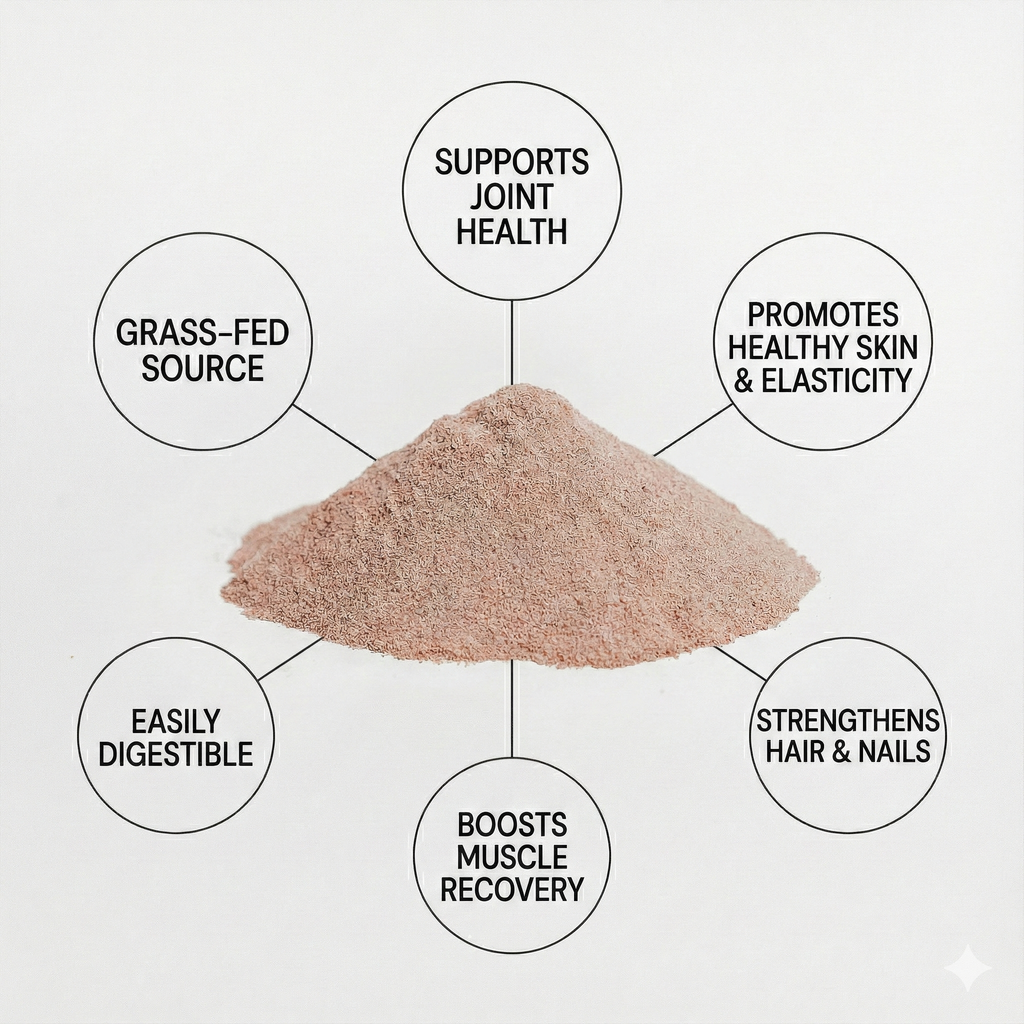 Grass-Fed Collagen Peptides Powder (Chocolate)